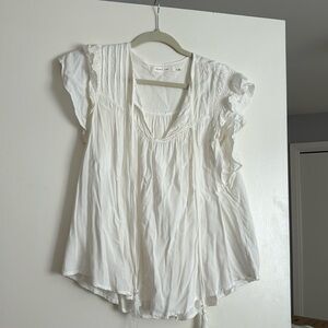 Mustard Seed Cream Small Top with ties